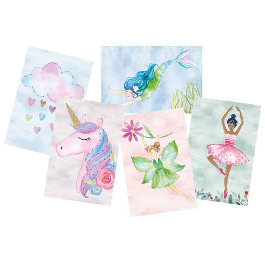 Designkarten-Set 'Dreams Mix' 5 Stück