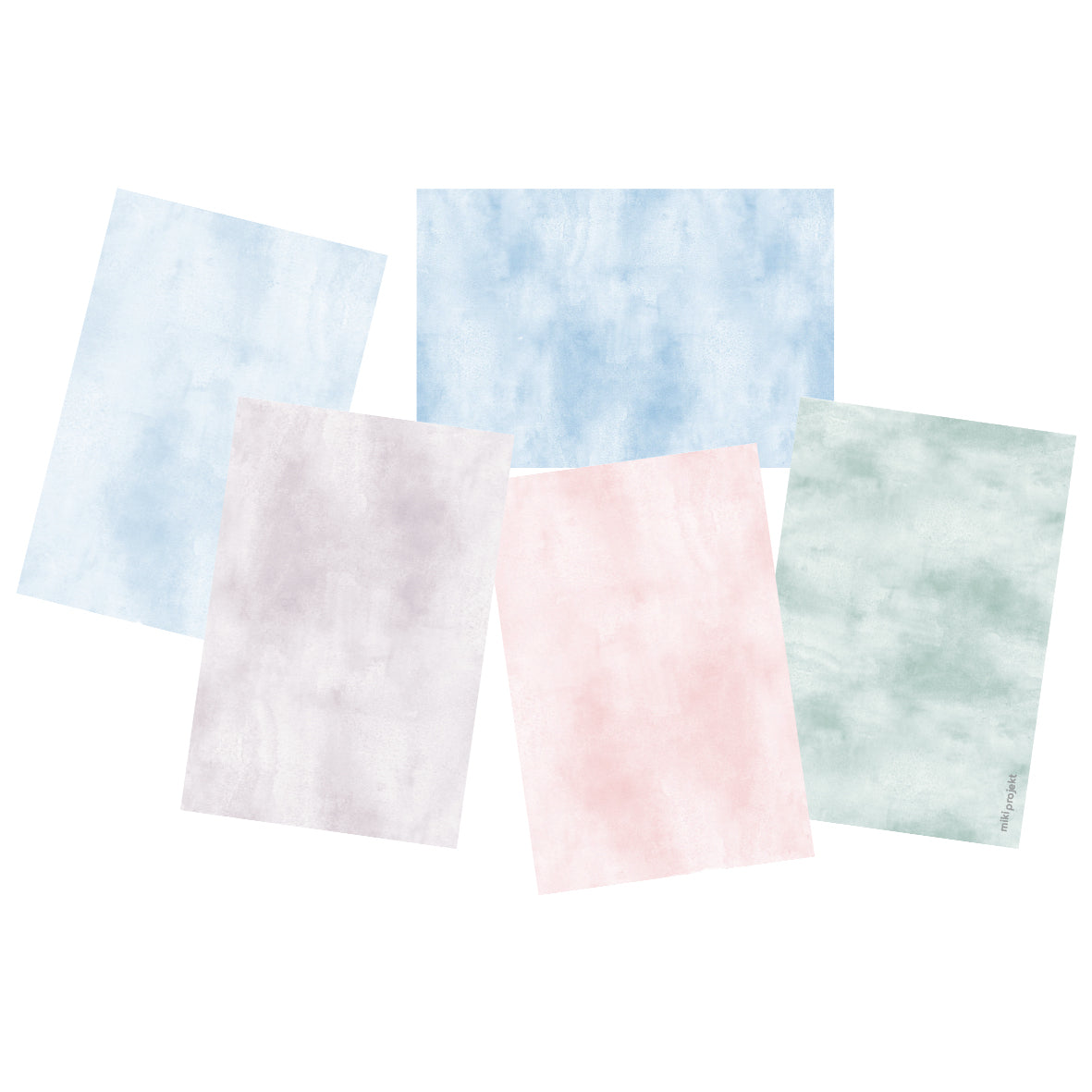 Designkarten-Set 'Dreams Mix' 5 Stück