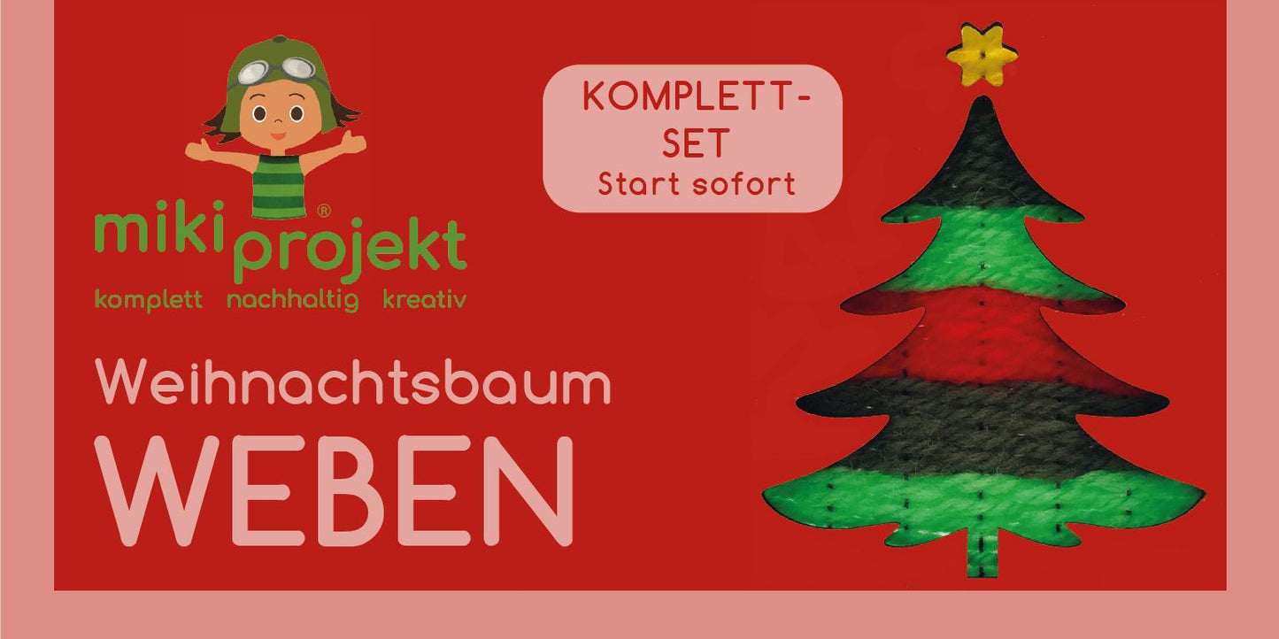 Bastelset Weben 'Weihnachtsbaum'