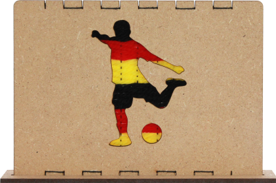 Bastelset Weben 'Fußballspieler'