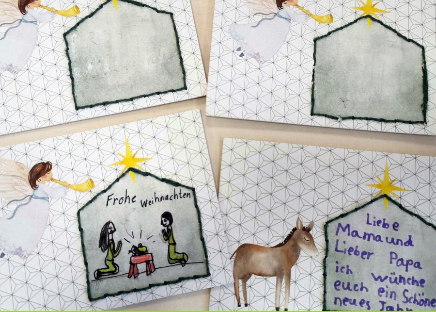 Designkarten 'Engel' 25 Stück