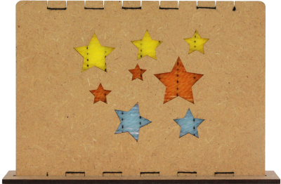 Bastelset Weben 'Sternenhimmel'