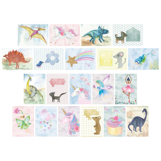 Designkarten-Set 'Fantastic' 20 Stück