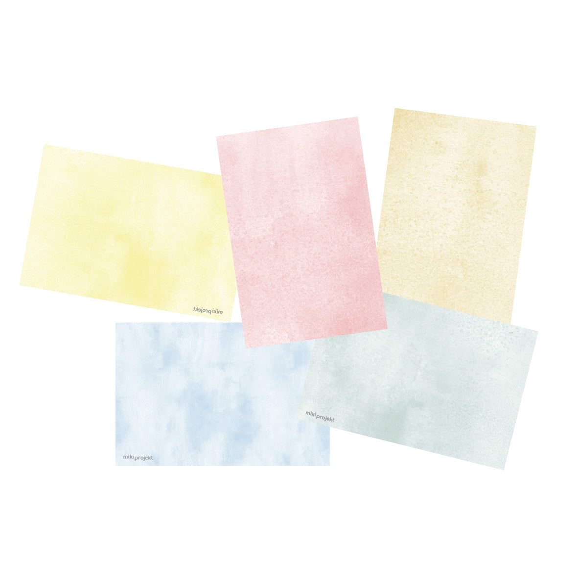 Designkarten-Set 'Friends Mix' 5 Stück