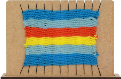 Bastelset Weben 'Anker'