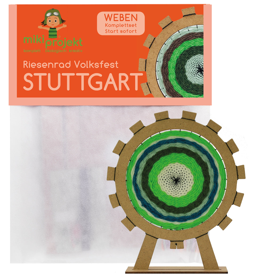 Bastelset Weben Riesenrad Stuttgart