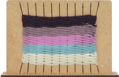 Bastelset Weben 'Kuh'