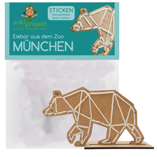 Bastelset Sticken Eisbär München