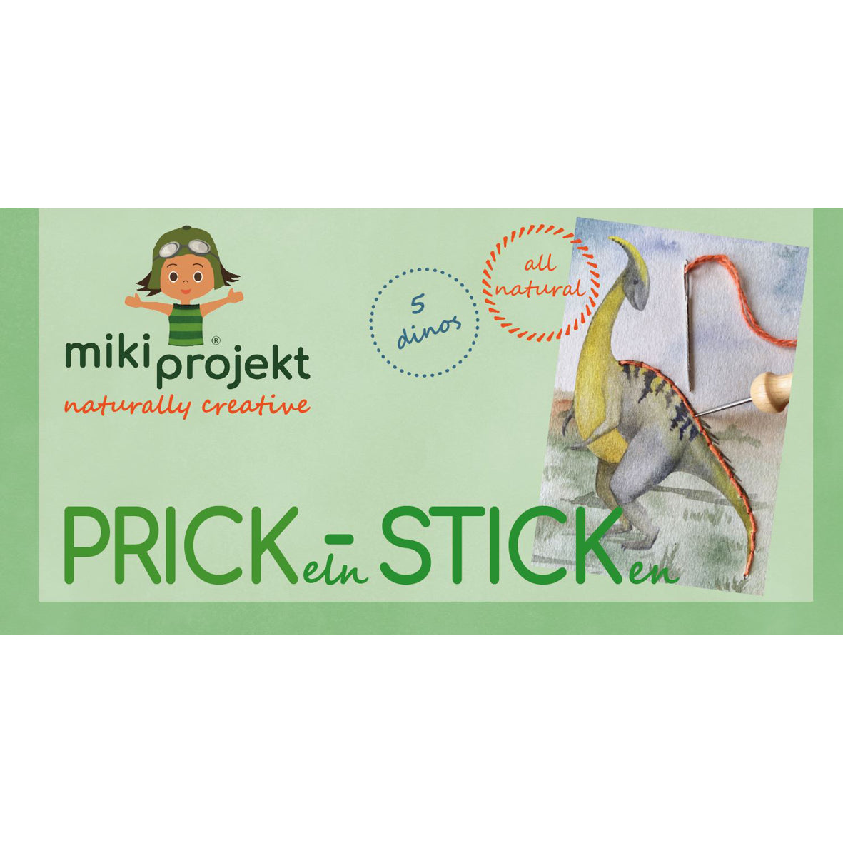 Bundle Prick-Stick 'Dinos' + Kartenset 'Dinos'