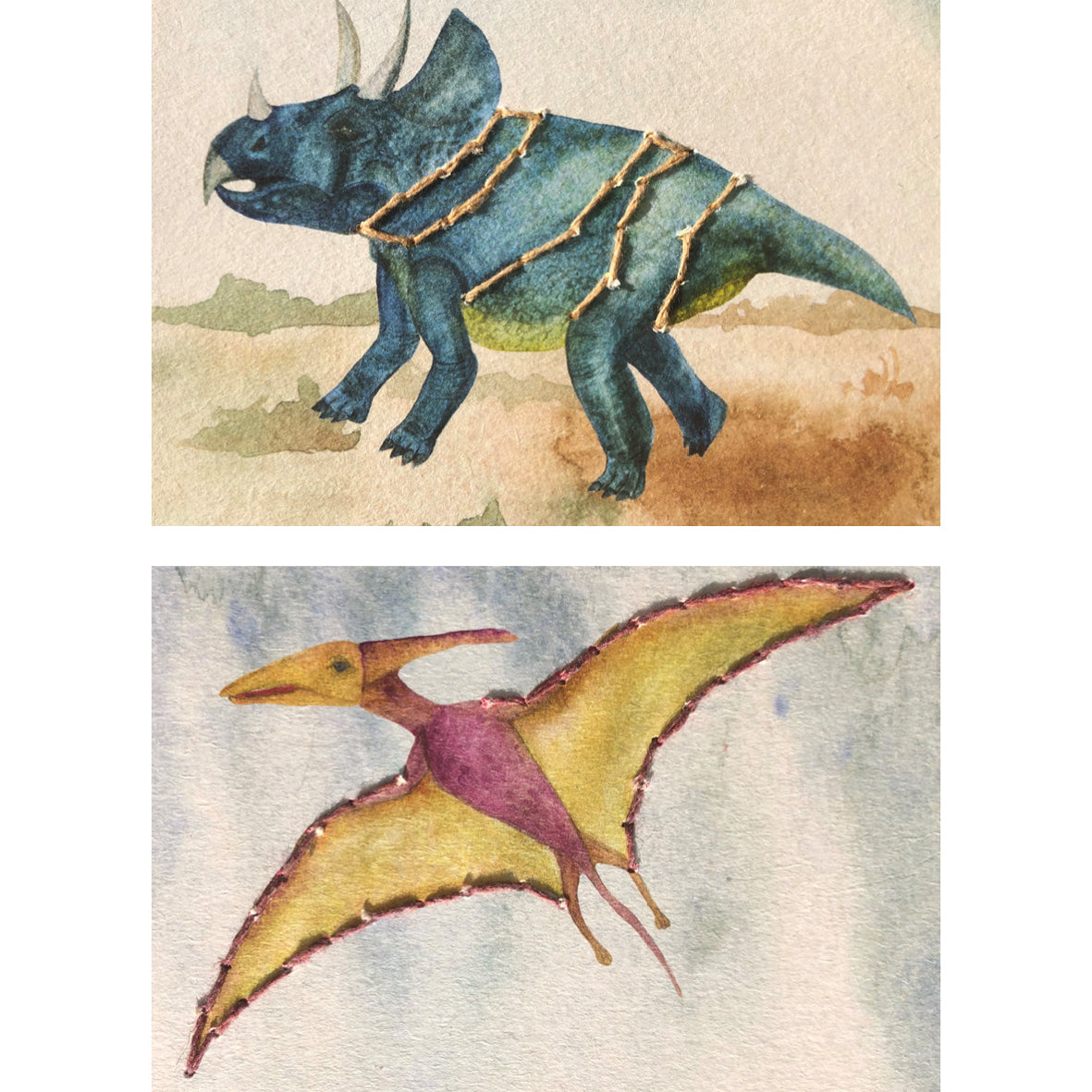 Prick-Stick-Set 'Dinos'