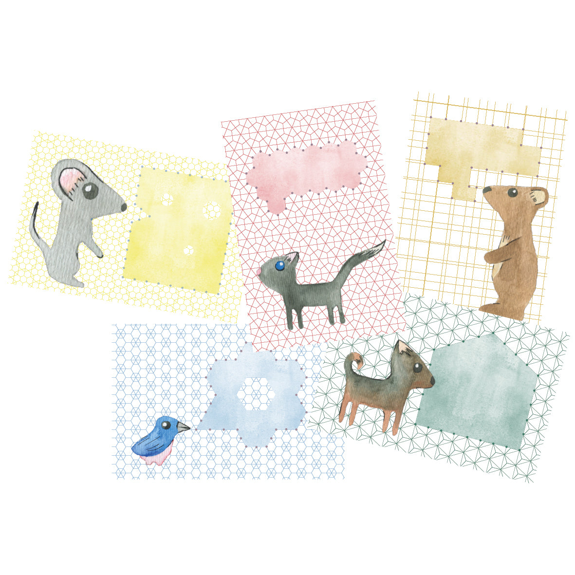 Bundle Prick-Stick 'Friends' + Kartenset 'Flowers'