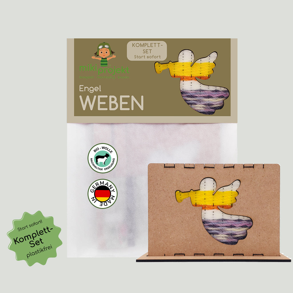 Bastelset Weben 'Engel'