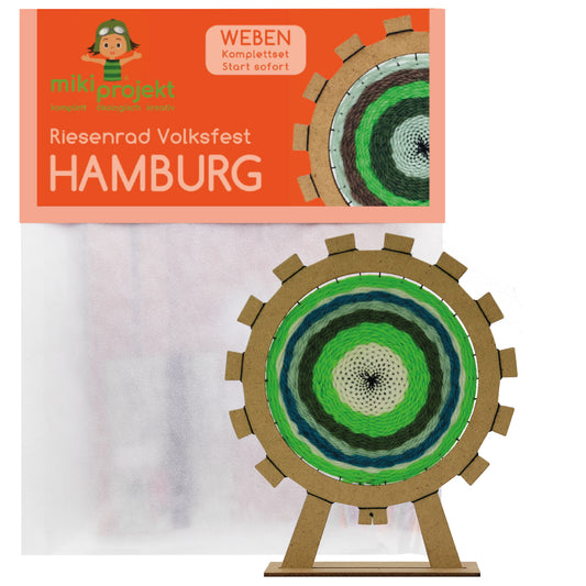 Bastelset Weben Riesenrad Hamburg