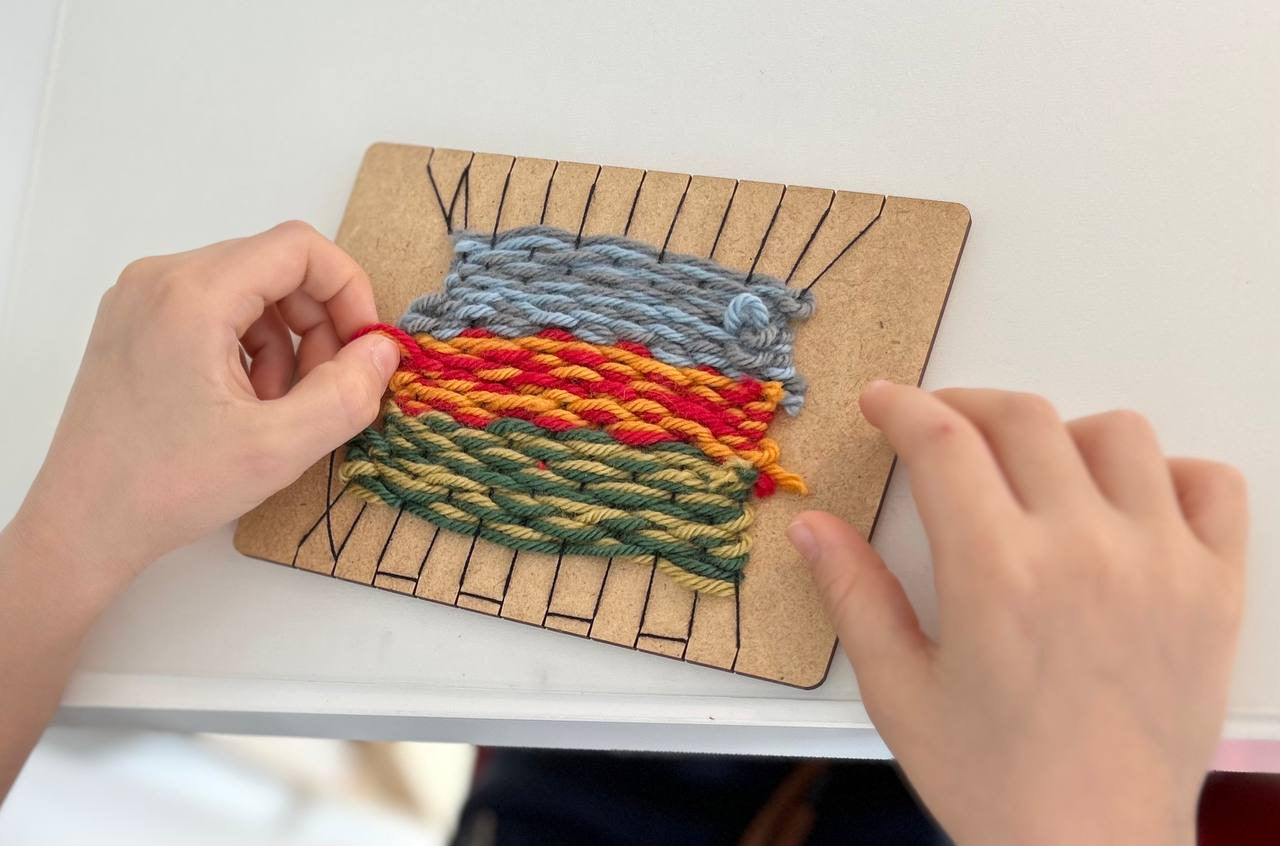 Bastelset Weben 'Schmetterling'