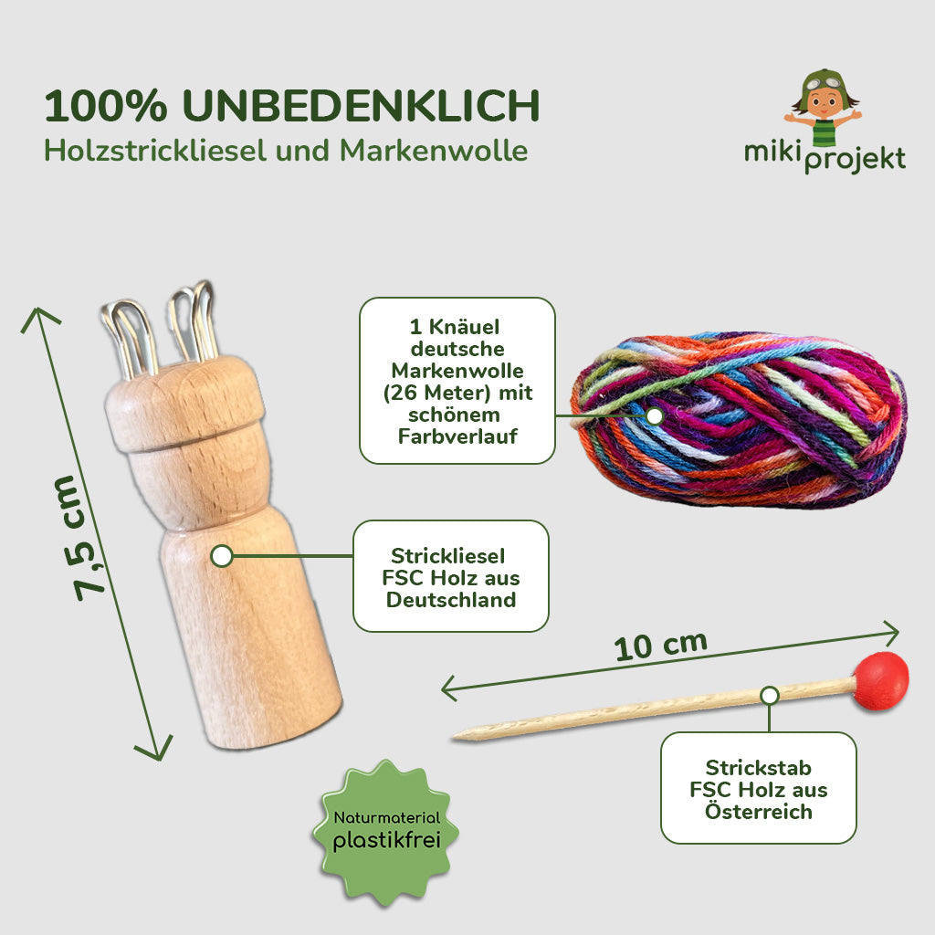 extra kleine Strickliesel