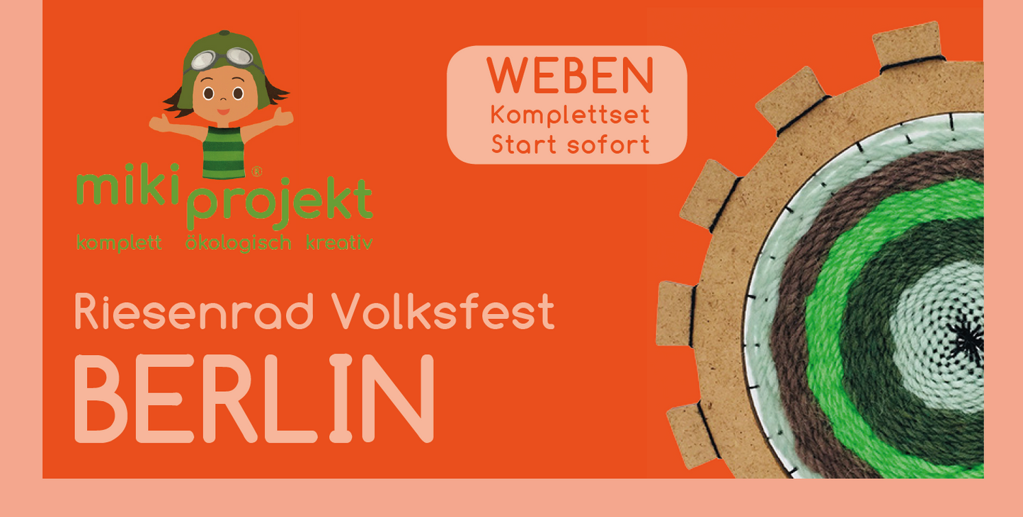 Bastelset Weben Riesenrad Berlin