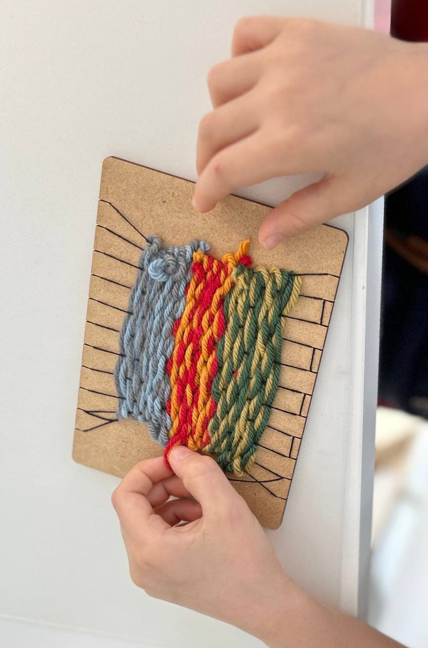 Bastelset Weben 'Ballerina'