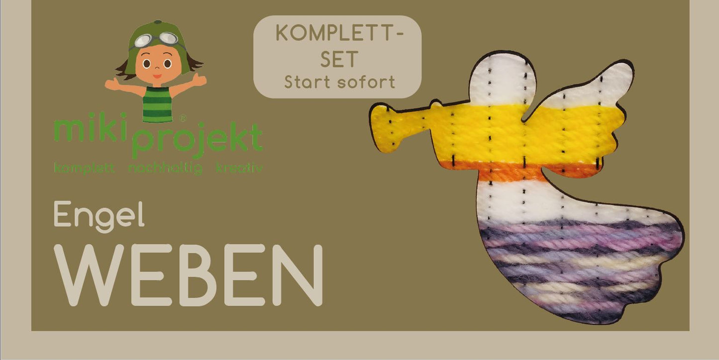 Bastelset Weben 'Engel'