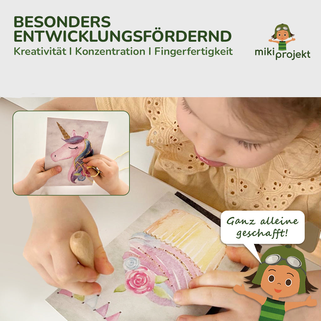 Prick-Stick-Set 'Wishes'