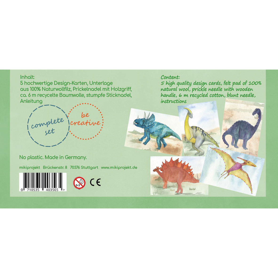 Bundle Prick-Stick 'Dinos' + Kartenset 'Dinos'