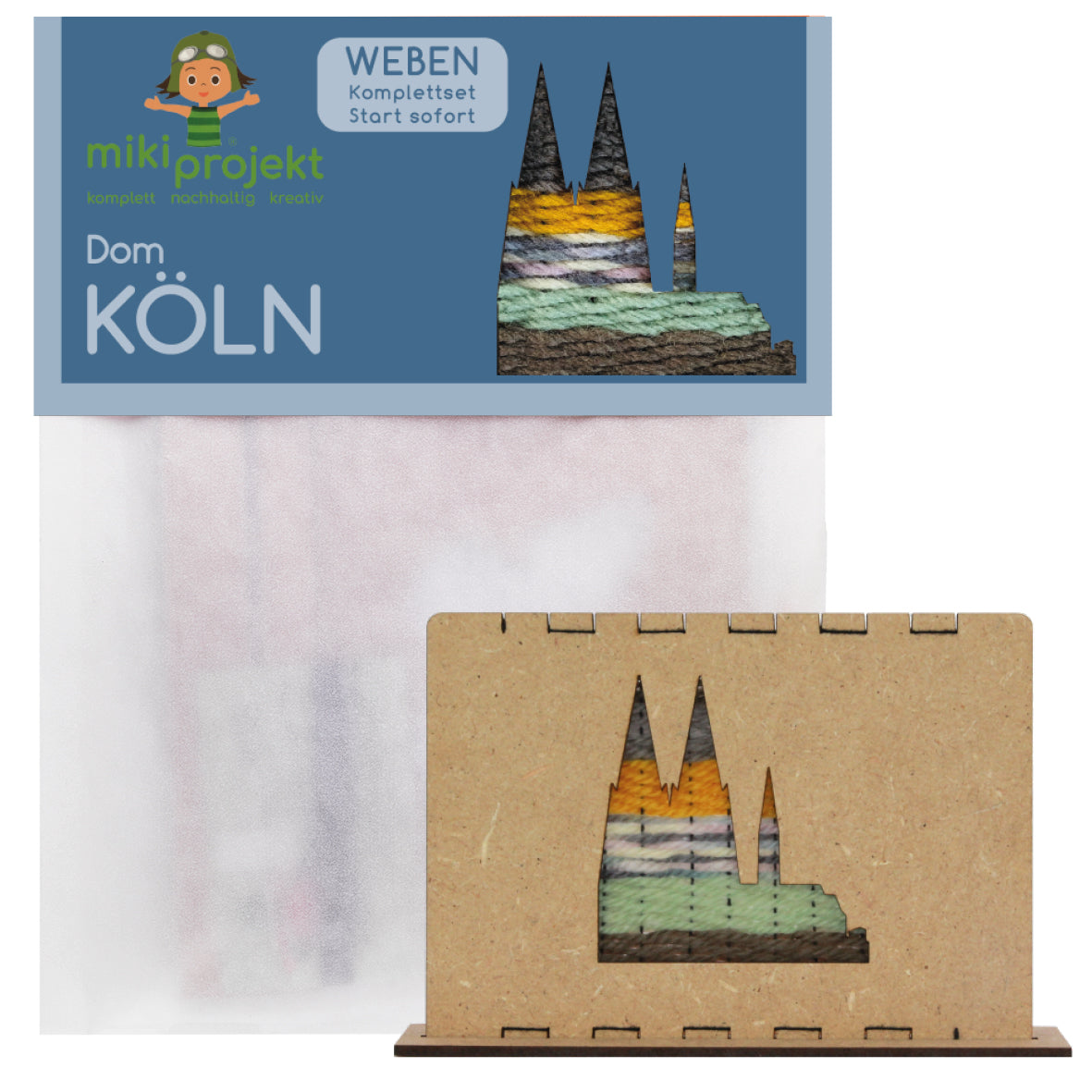 Bastelset Weben Dom Köln