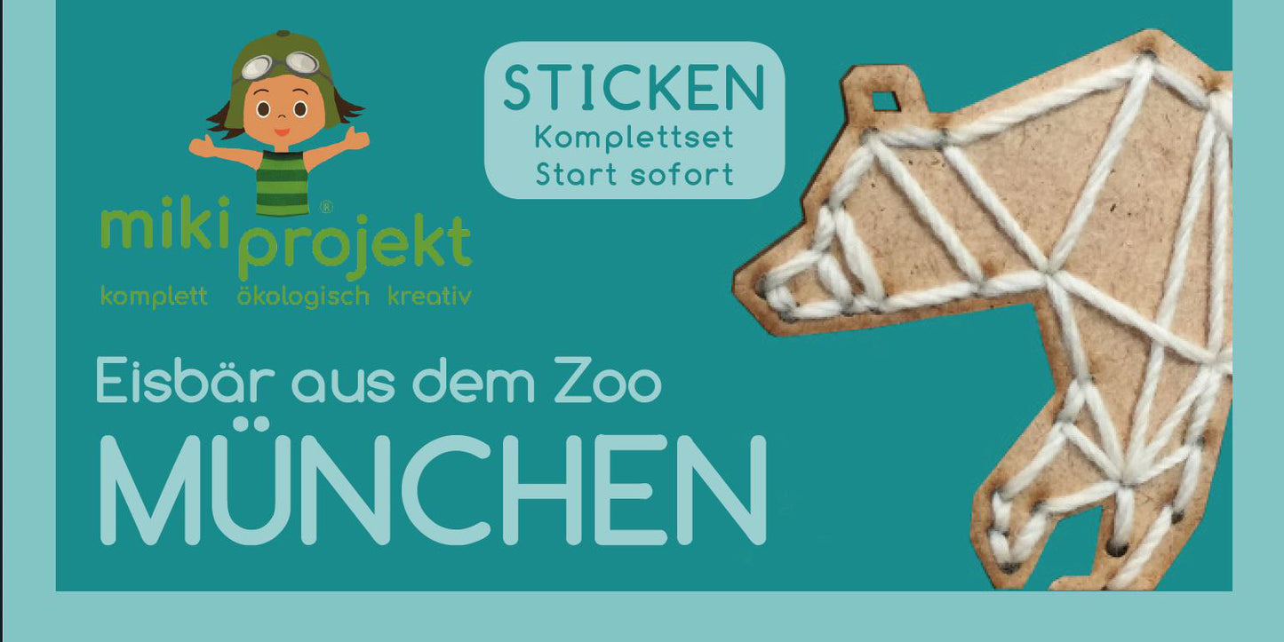 Bastelset Sticken Eisbär München