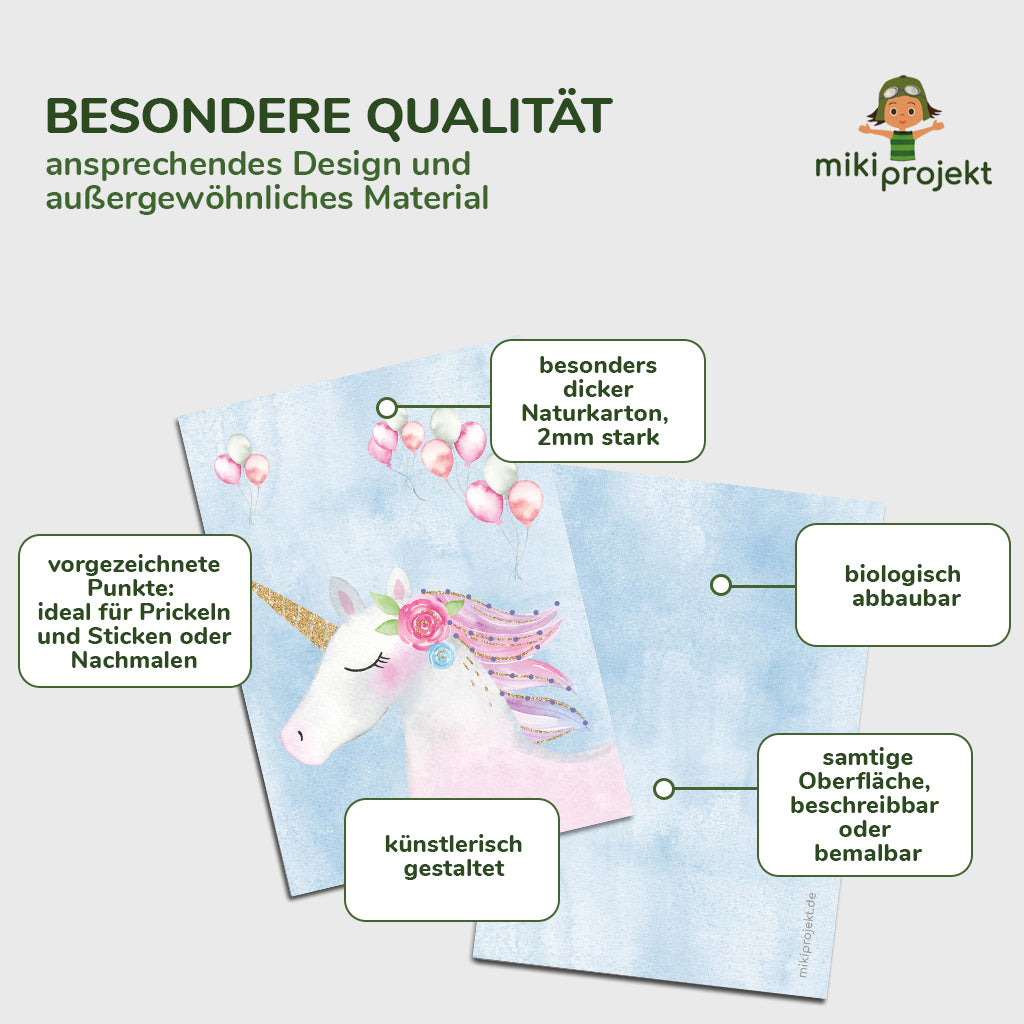 Prick-Stick-Set 'Wishes'