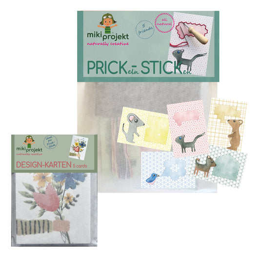 Bundle Prick-Stick 'Friends' + Kartenset 'Flowers'