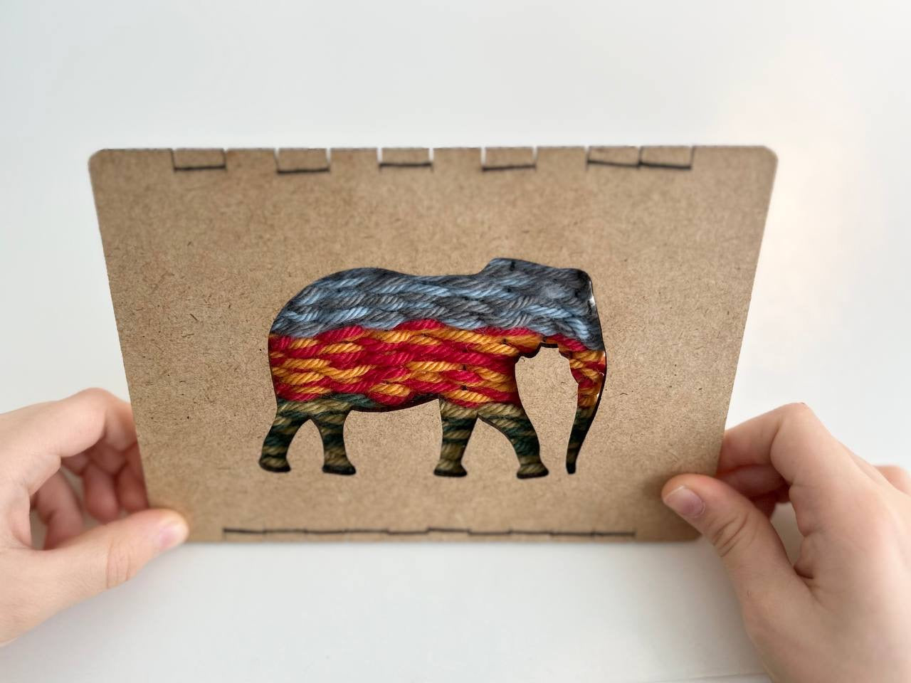 Bastelset Weben 'Elefant'