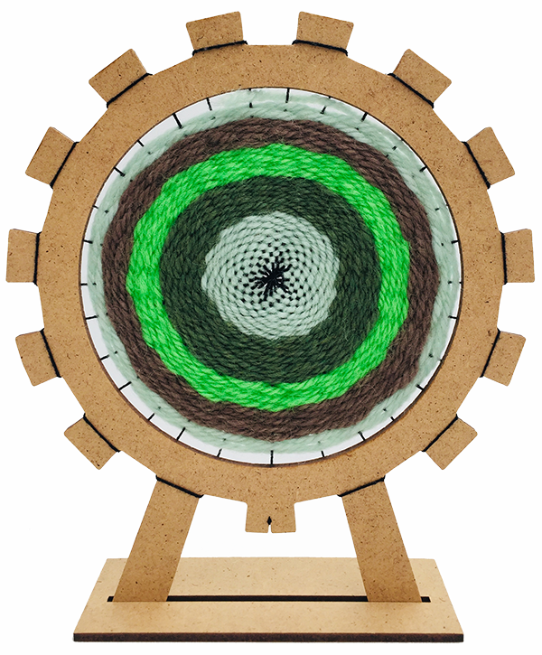 Bastelset Weben Riesenrad Stuttgart
